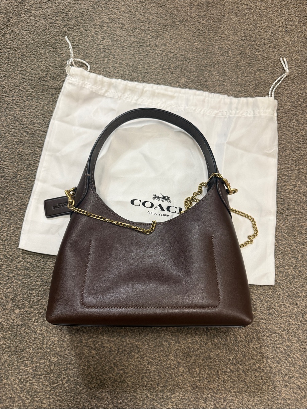 EUC Authentic Coach Brooklyn 23 in Maple - Picture 2 of 10